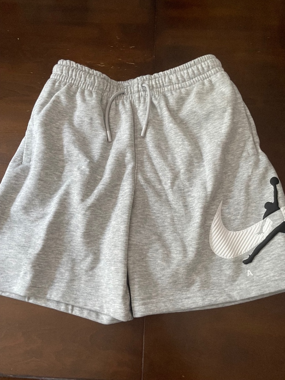 Boys Grey Jordan Cotton Shorts